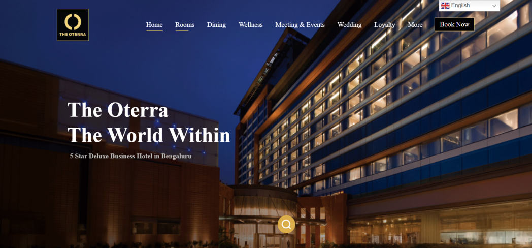 The Oterra website project preview